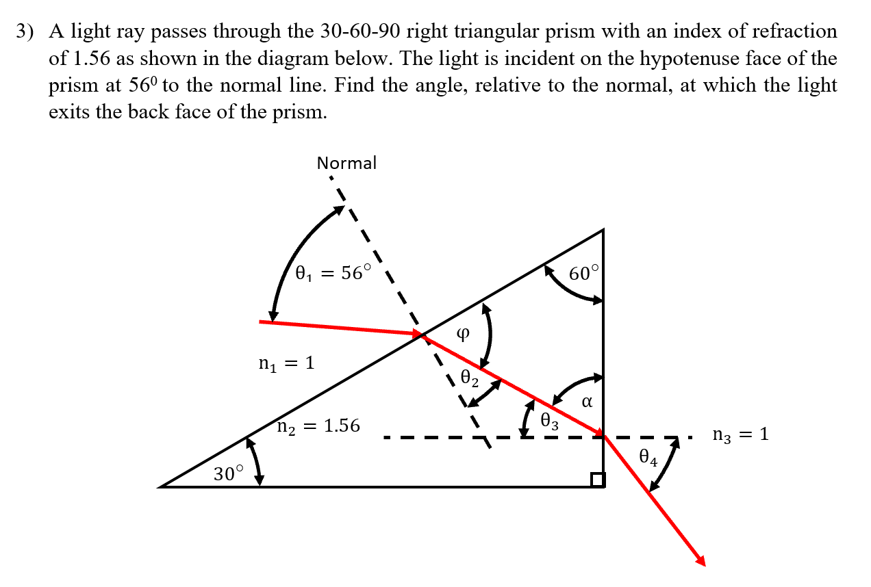 In the figure shown the angle made by the light ray with the normal in the  medium of refractive index sqrt 2 is{60}^{o}{90}^{o}{30}^{o}None of these