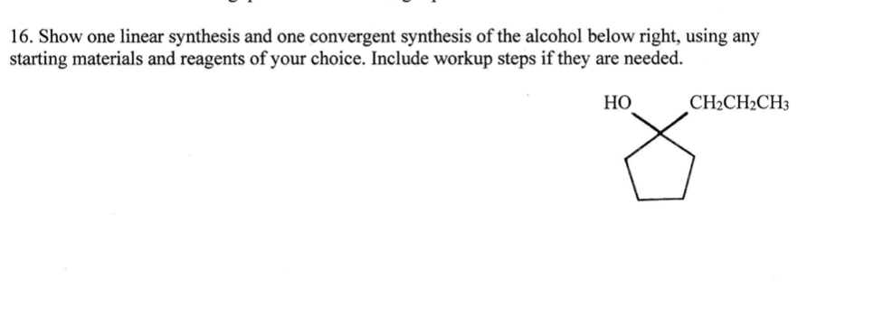 Solved 16. Show one linear synthesis and one convergent | Chegg.com