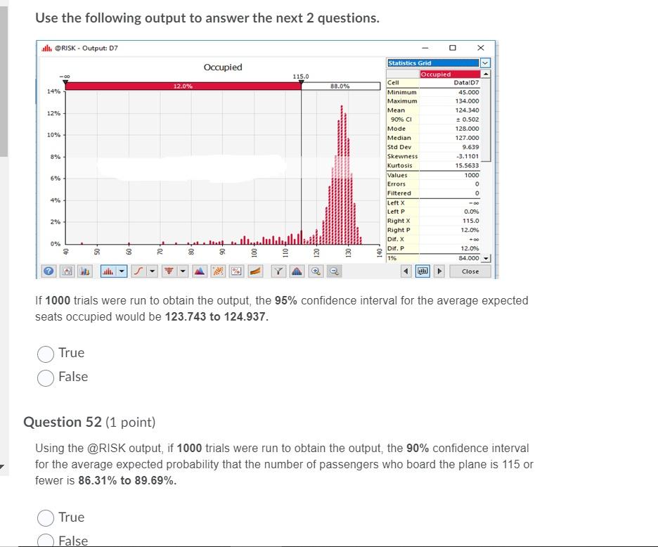 Solved Use the following output to answer the next 2 | Chegg.com