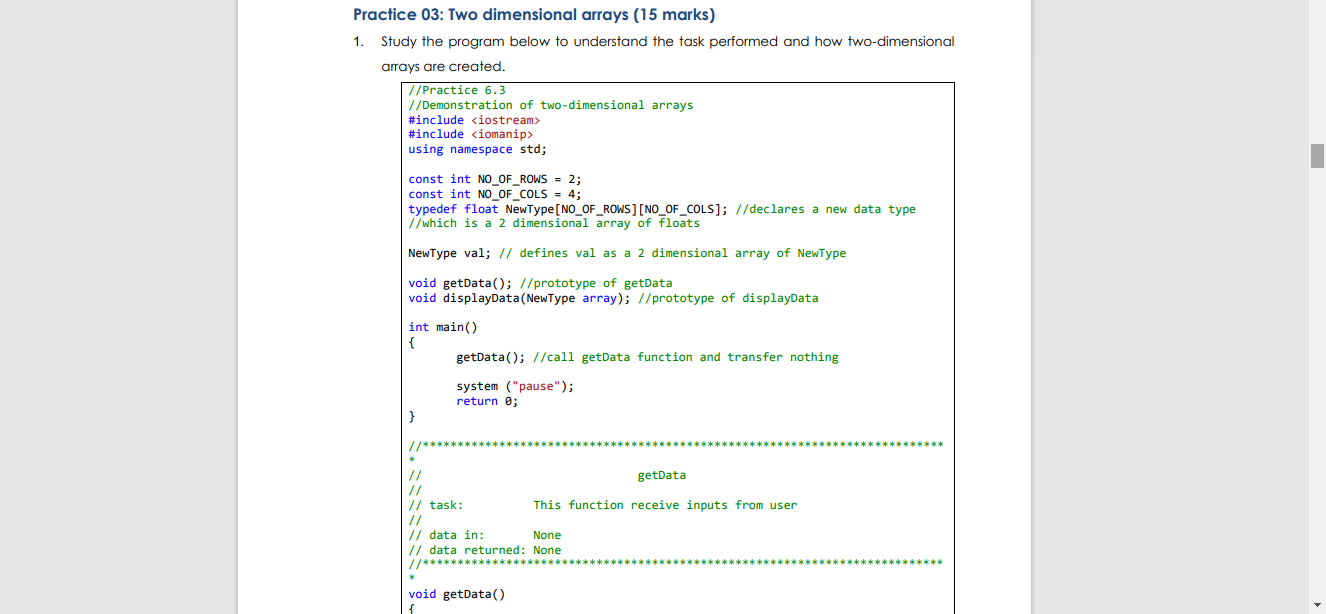 Solved C++ computer program please answer all practice | Chegg.com