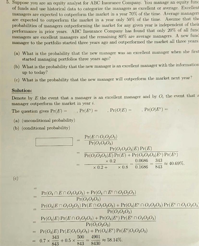 Solved Please help me fill in the missing parts of the | Chegg.com