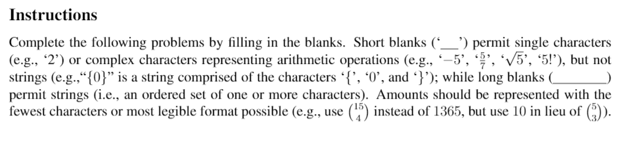 Solved Instructions Complete the following problems by | Chegg.com