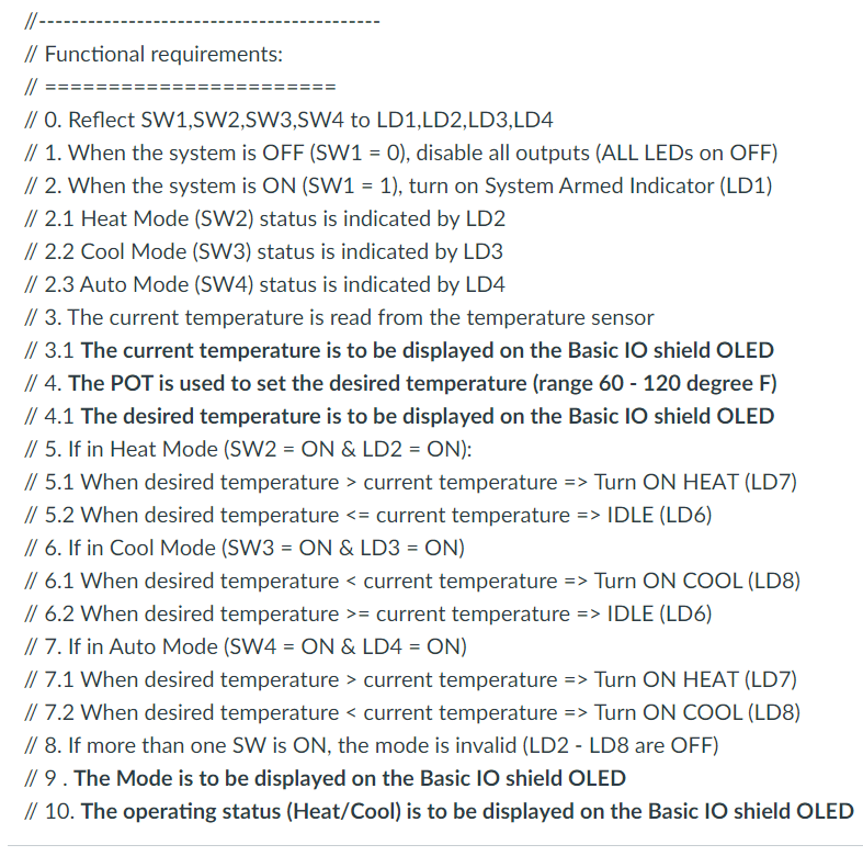 Temperature Control // Objectives: // 1. Experiment | Chegg.com
