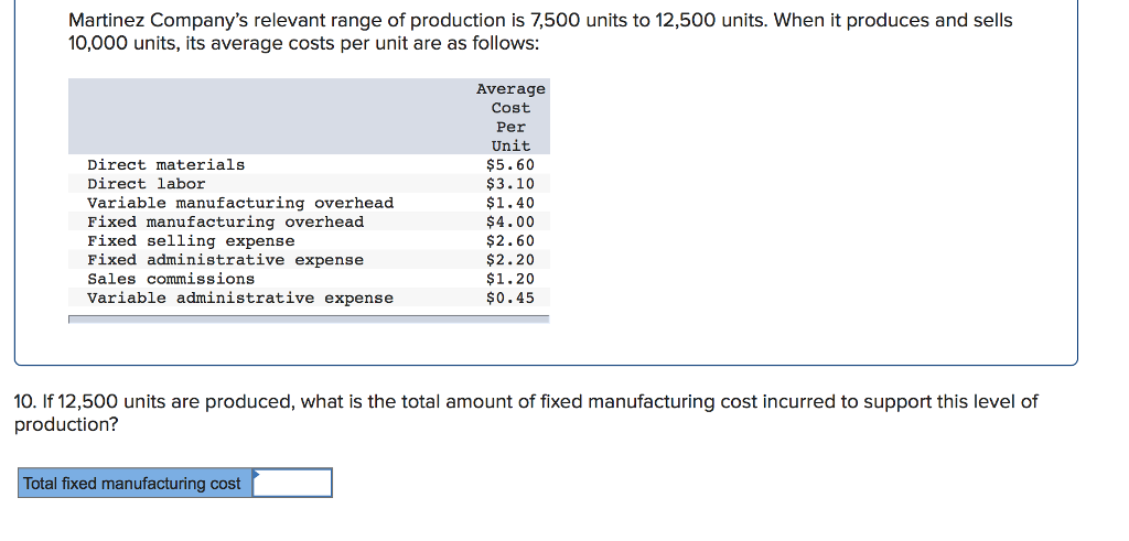 solved-martinez-company-s-relevant-range-of-production-is-chegg