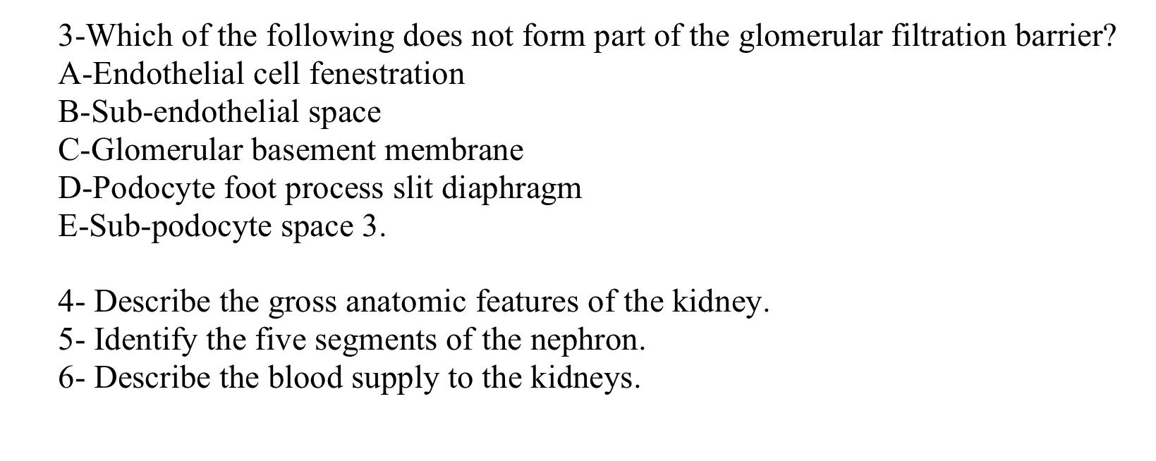 Solved 3Which of the following does not form part of the