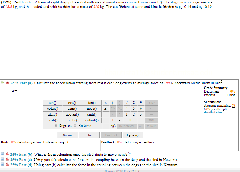 a team of eight dogs pulls a sled