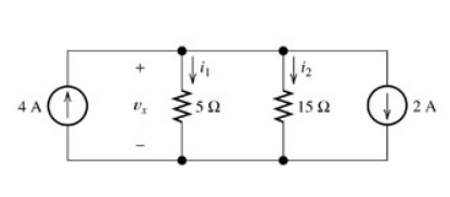 Solved Find the currents i1 and i2 and Power for | Chegg.com