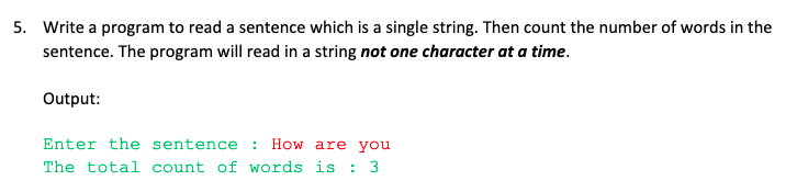 Solved Strings no string methods or built-in string | Chegg.com