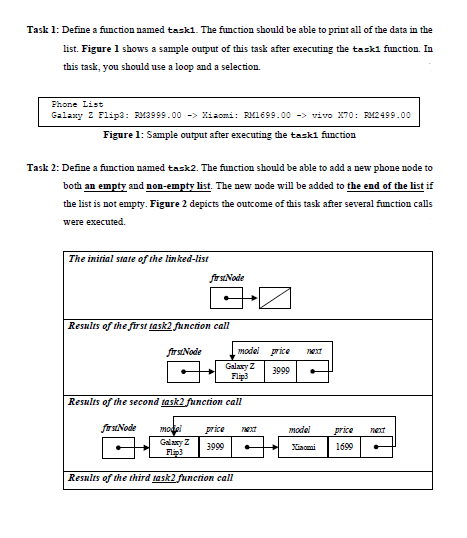 Solved Complete the linked list program given in Program 1 | Chegg.com