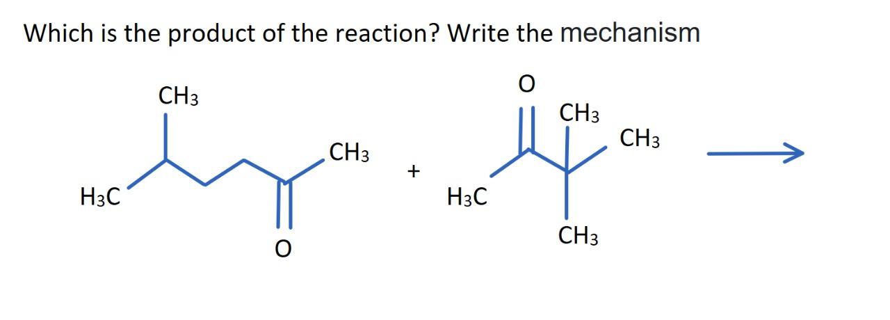 Solved Which is the product of the reaction? Write the | Chegg.com