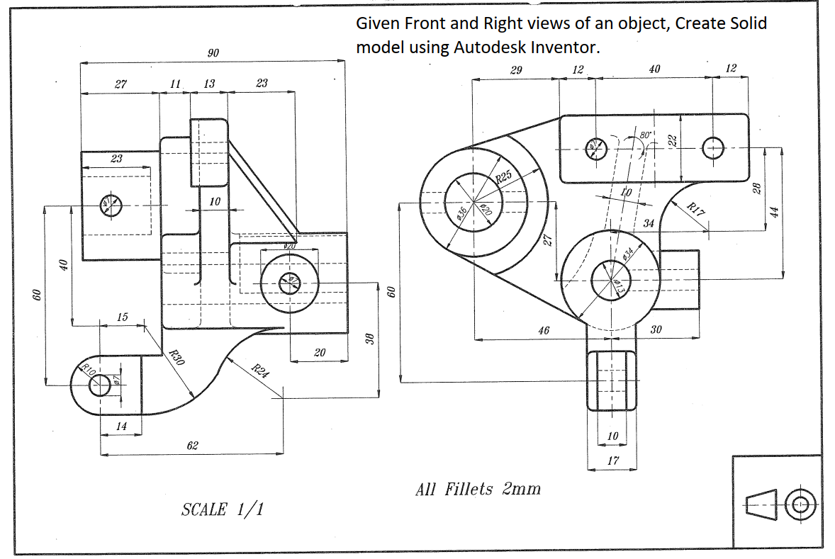 solved-given-front-and-right-views-of-an-object-create-chegg