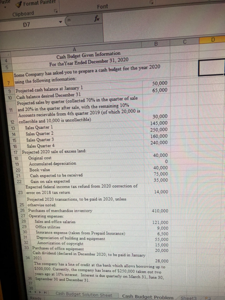 Solved Format Painter Clipboard Alignmer Font A4 Lesson 9b