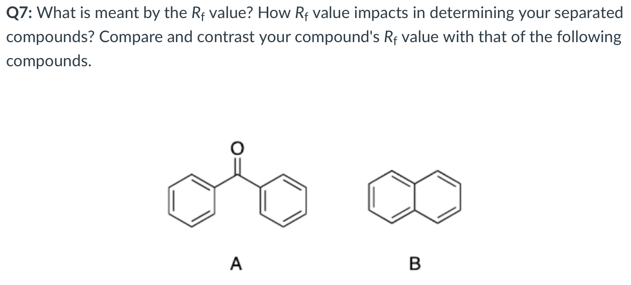 Solved What is meant by the Rf value? How Rf value impacts | Chegg.com