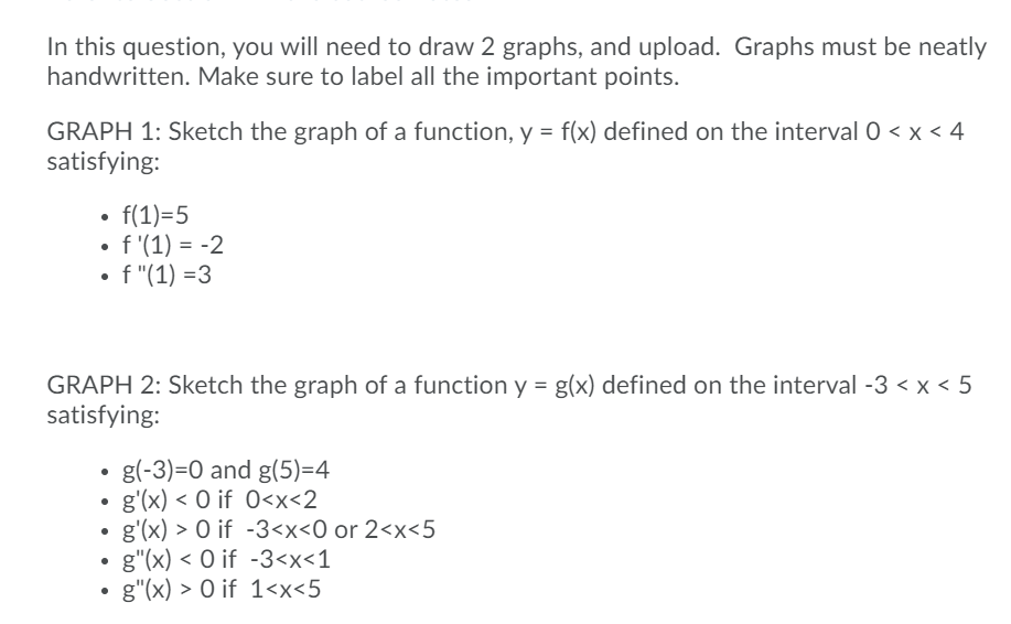 Solved In this question, you will need to draw 2 graphs, and | Chegg.com