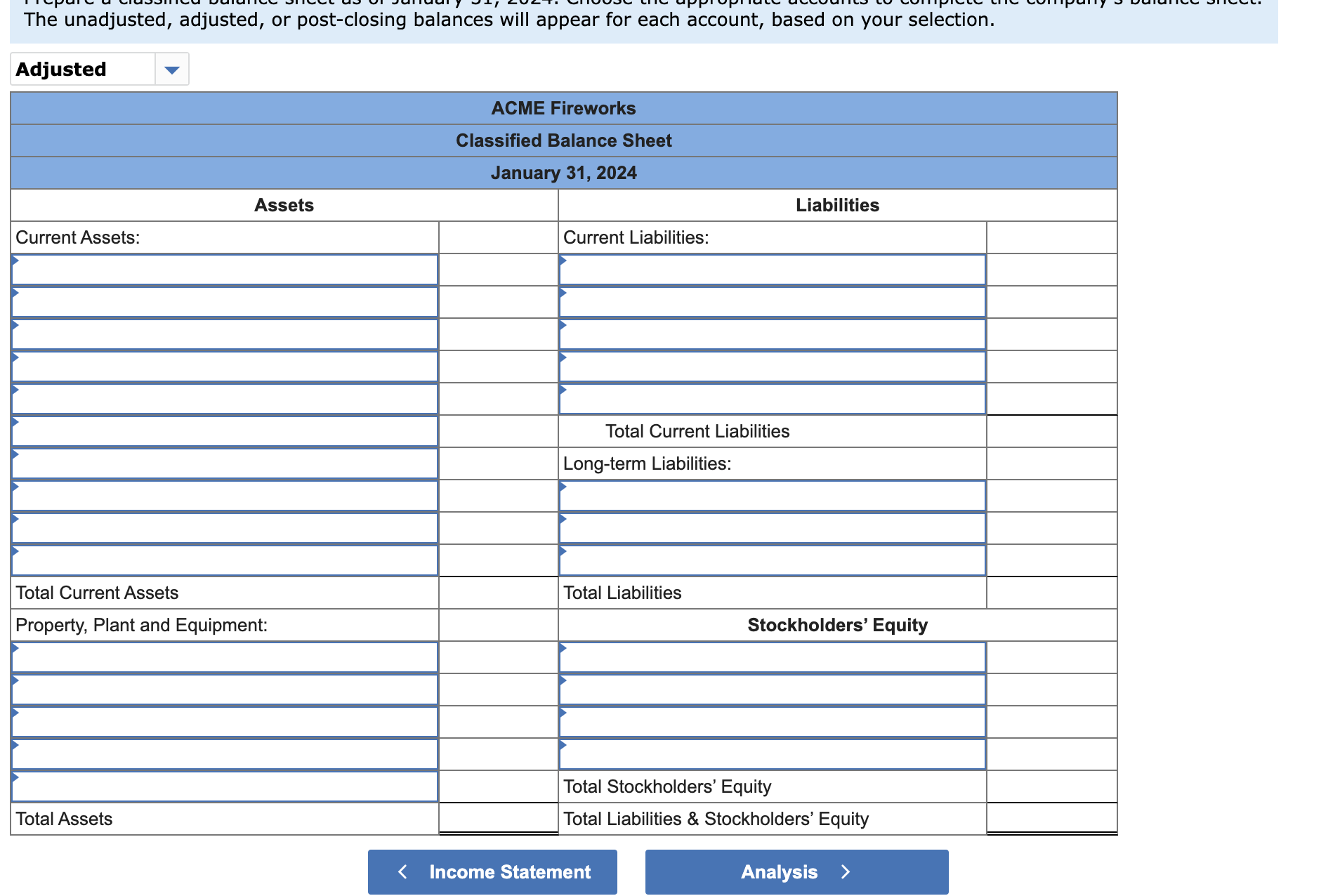 Prepare an income statement for the period ended | Chegg.com