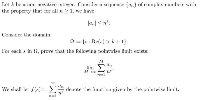 Solved Let K Be A Non-negative Integer. Consider A Sequence | Chegg.com