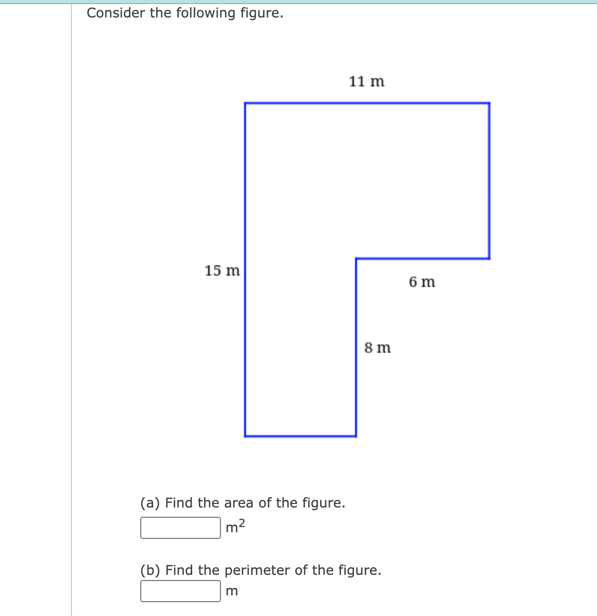 Solved Consider the following figure. (a) Find the area of | Chegg.com ...