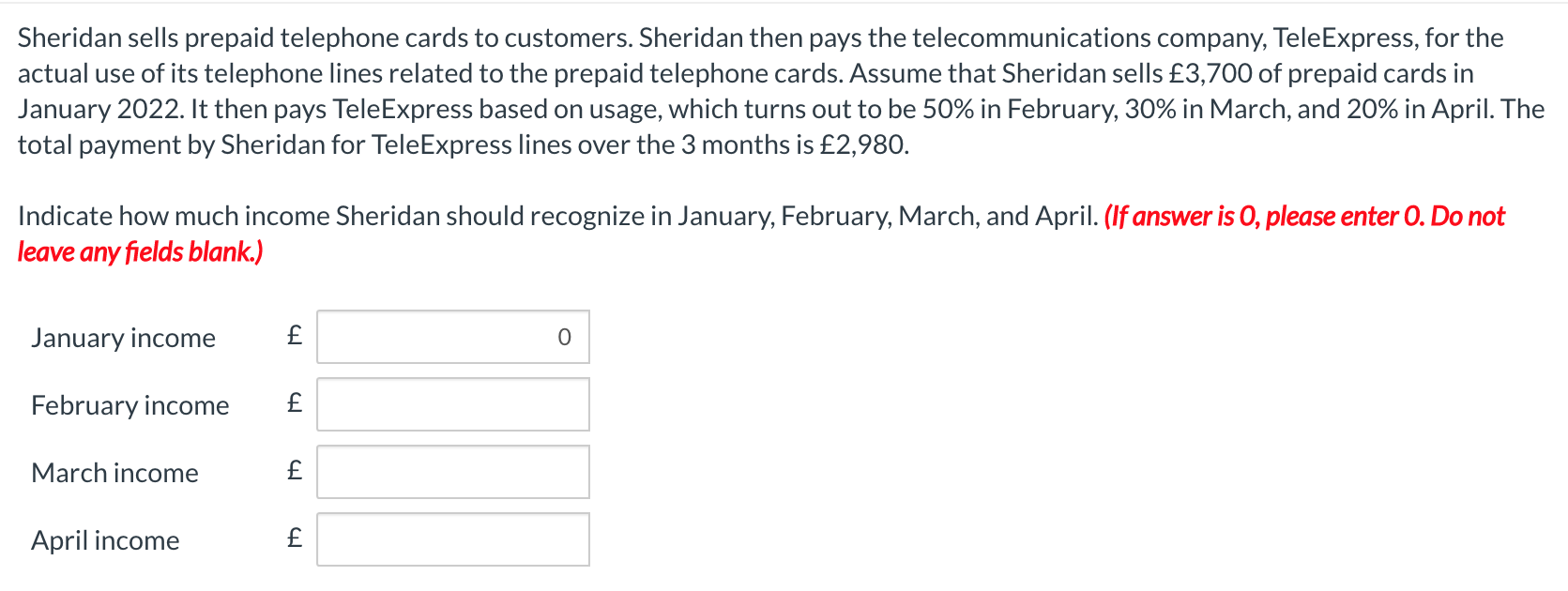 Solved Sheridan sells prepaid telephone cards to customers.