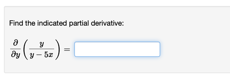 partial derivative of 2xy with respect to y