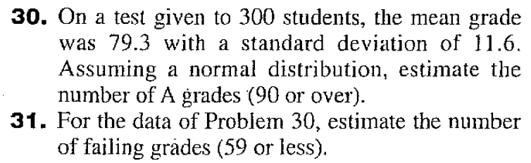 solved-30-on-a-test-given-to-300-students-the-mean-grade-chegg