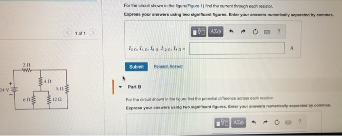 Solved For the circuit shown in the figure(Figure 1) find | Chegg.com