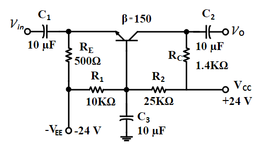 Solved 20 minute, Help please.!!! Find the voltage gain Av, | Chegg.com