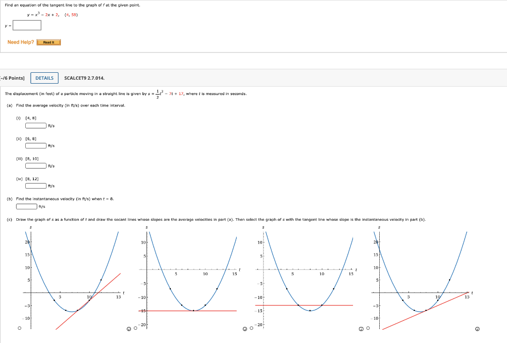 Solved Find An Equation Of The Tangent Line To The Graph Off Chegg Com