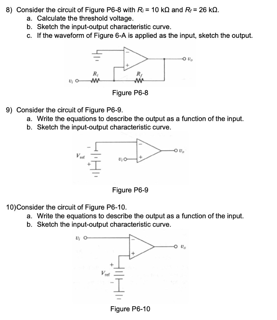 Solved In all circuits using general-purpose op-amps, assume | Chegg.com