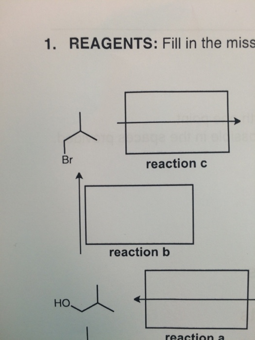 Solved Fill in the missing reagents and solvents in the | Chegg.com