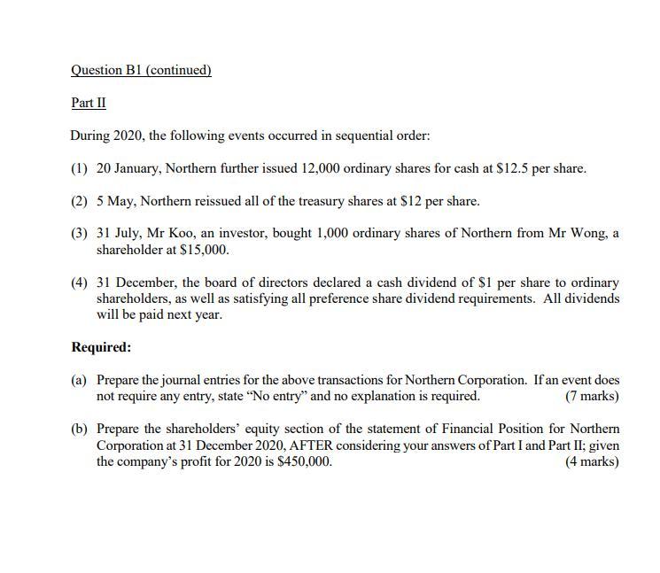 Solved Section B (75%) - Compulsory Short Questions Answer | Chegg.com