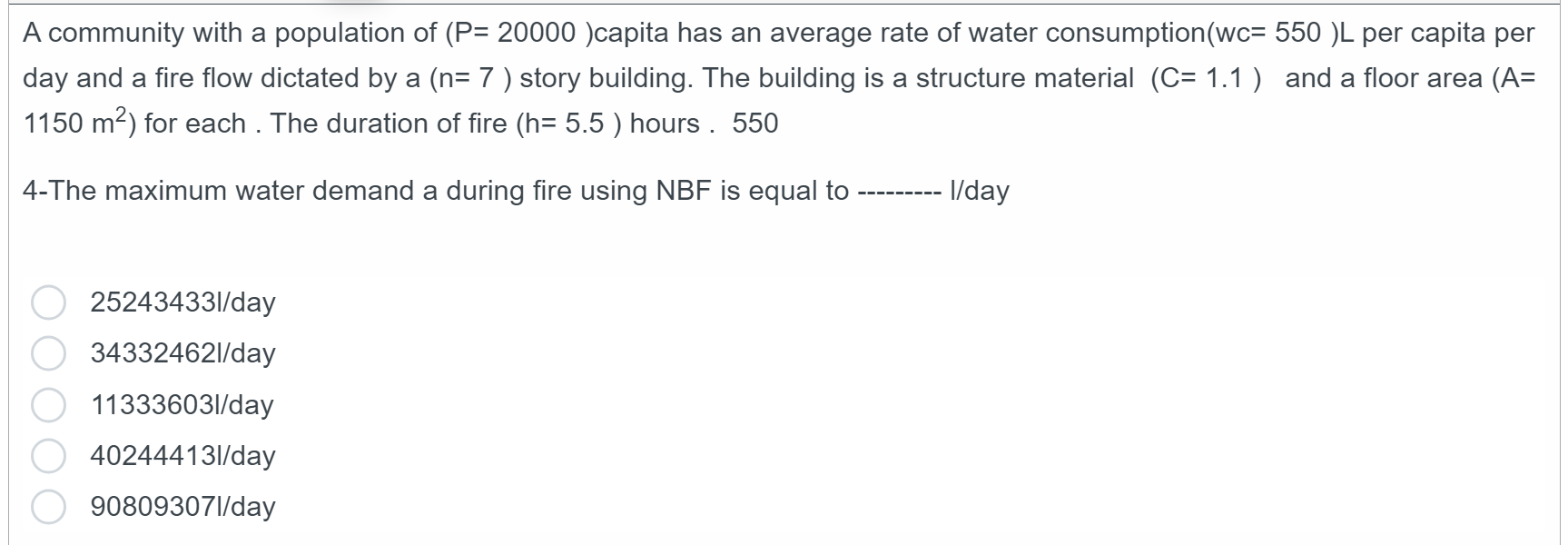 Solved A community with a population of (P=20000) capita has