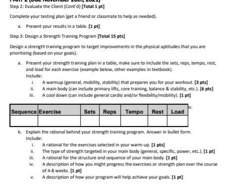 8 WEEK Continuing Client Training Program