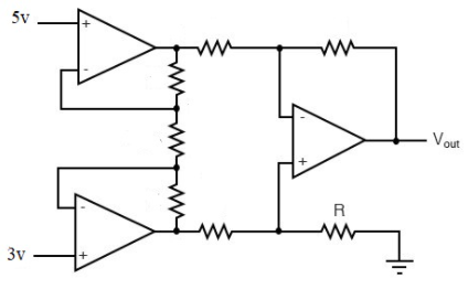 Solved For the following circuit find Vout. Assume the value | Chegg.com