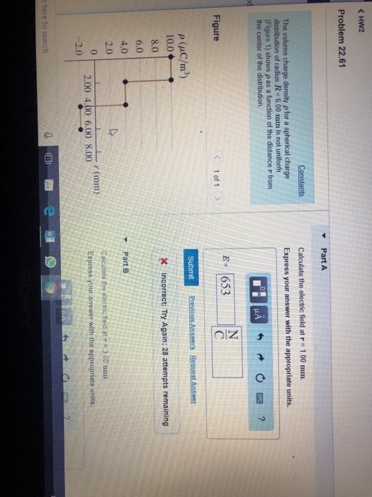 Solved Problem 22.61 Part A Calculate the electric field at | Chegg.com