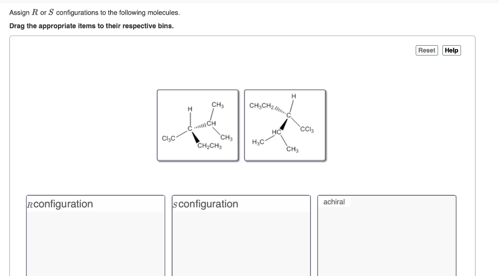Solved Assign R or S configurations to the following | Chegg.com