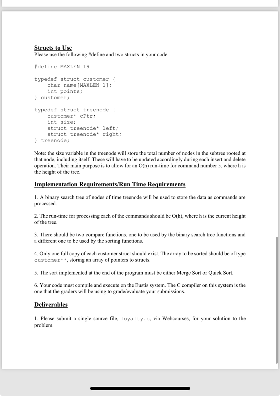 Solved Output For each input command, output a single line | Chegg.com