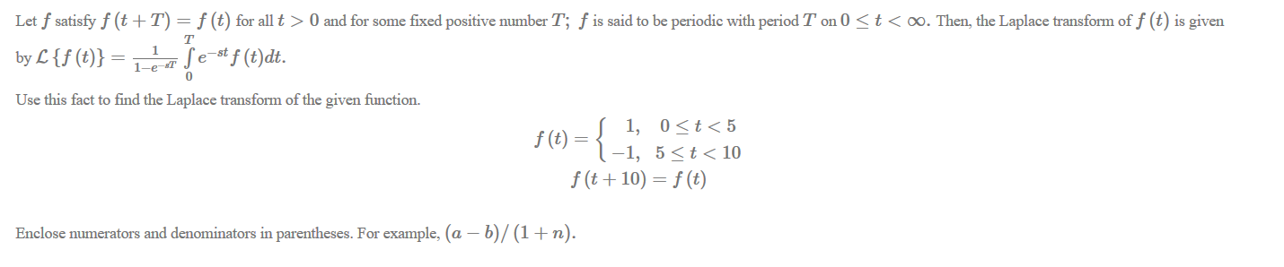 solved python code ,python code python code python... Solved Let f satisfy f(t+T)=f(t) for all t>0 and for some | Chegg.com