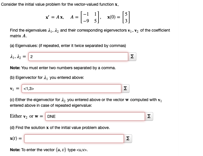 Solved Consider the differential equation for the | Chegg.com