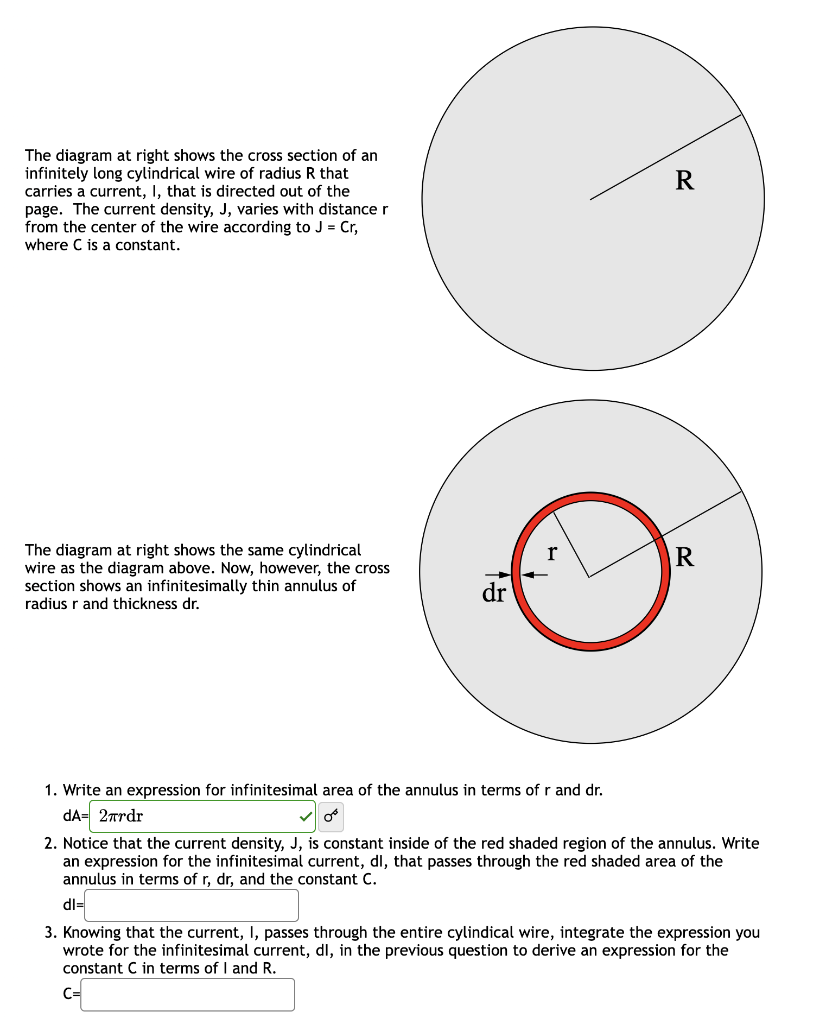 Solved The diagram at right shows the cross section of an | Chegg.com