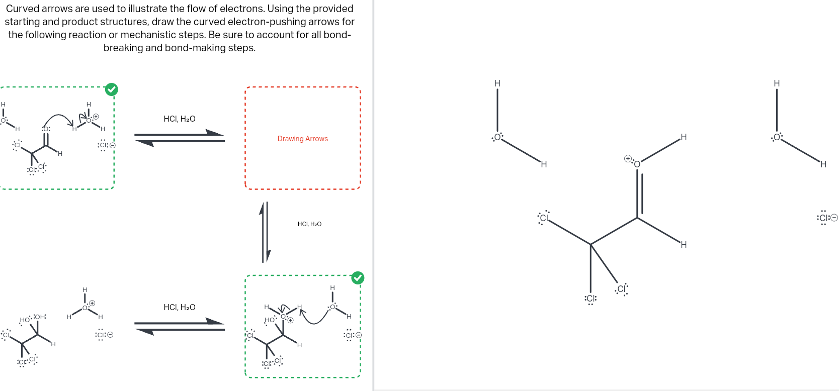 Solved Curved arrows are used to illustrate the flow of | Chegg.com