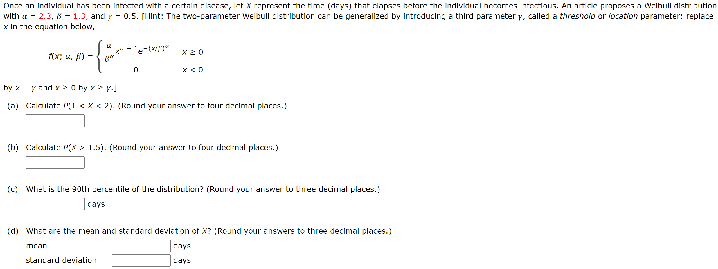 Solved The lifetime X (in hundreds of hours) of a certain