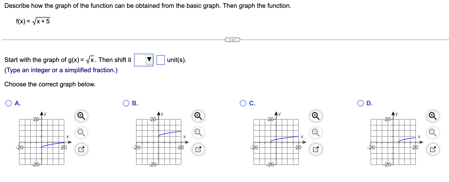 Use The Graph To Determine A. The Function's Domain; | Chegg.com