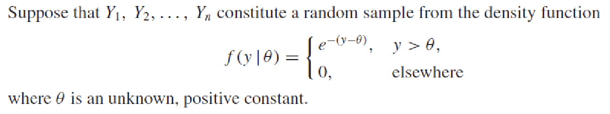 Solved Suppose That Y1,Y2,…,Yn Constitute A Random Sample | Chegg.com