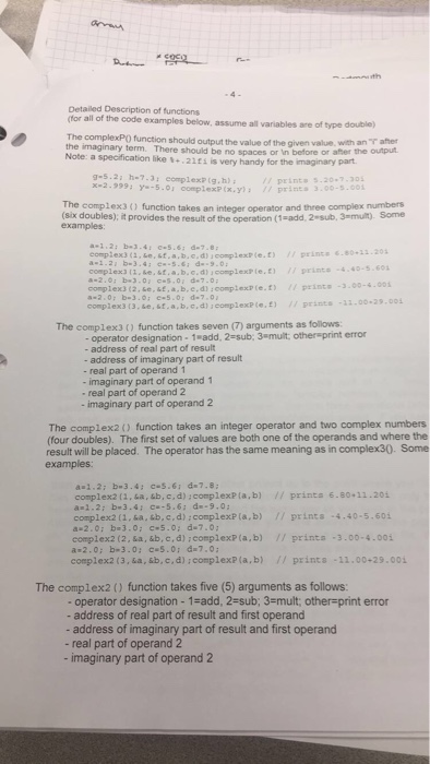 Solved This homework assignment requires you to write | Chegg.com