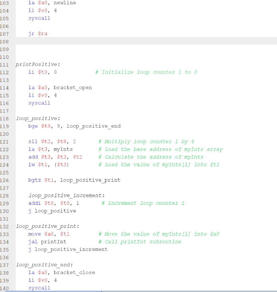 Solved Hello I am supposed to turn this C high level code | Chegg.com