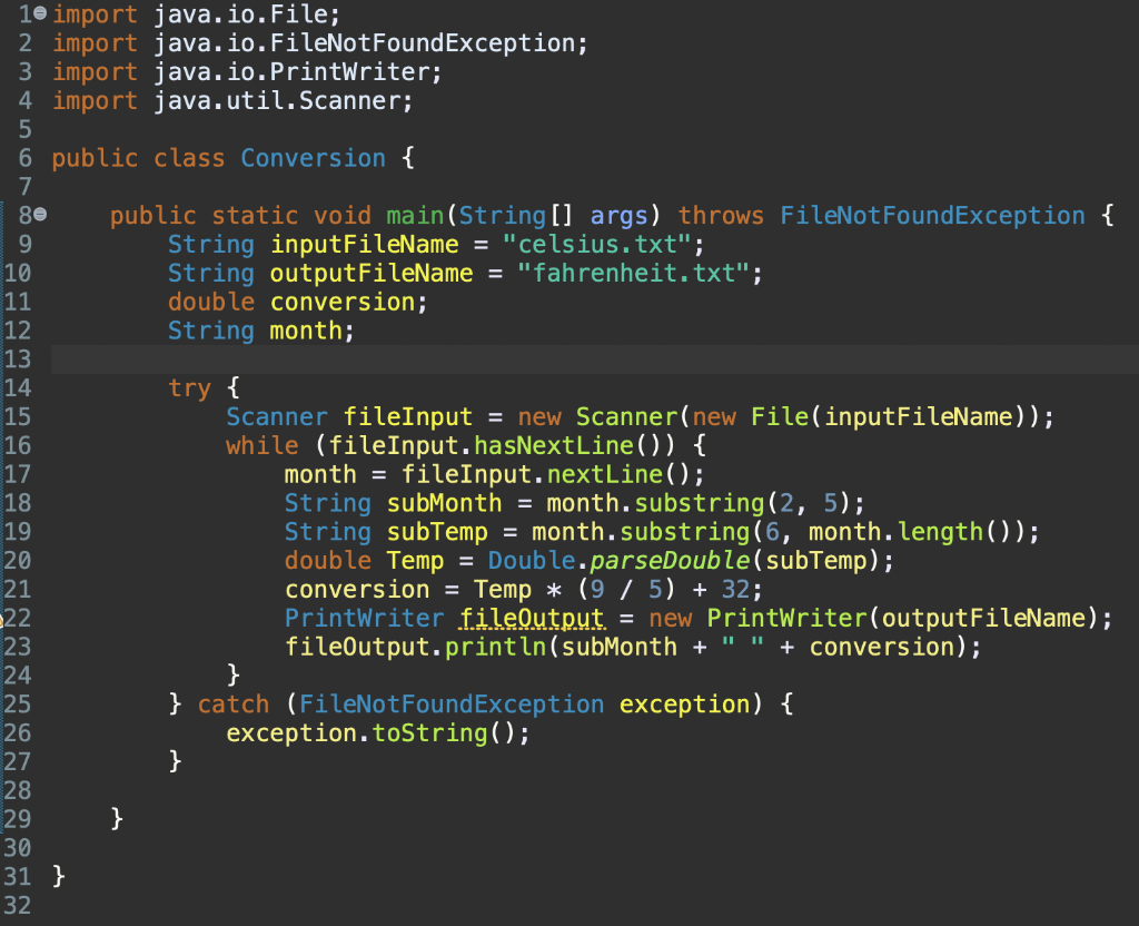 Solved I having trouble writing input to a file. Here is my | Chegg.com