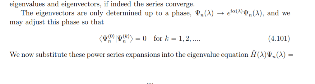 Solved Pertubation theory Show that the free real constants | Chegg.com