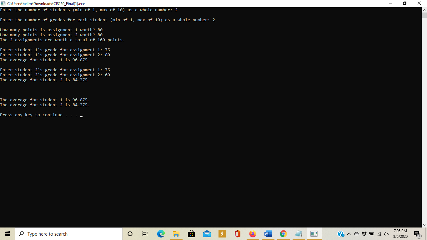 Solved Use the example exe located here to create the C++ | Chegg.com