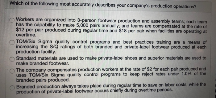 Solved Which Of The Following Most Accurately Describes Y