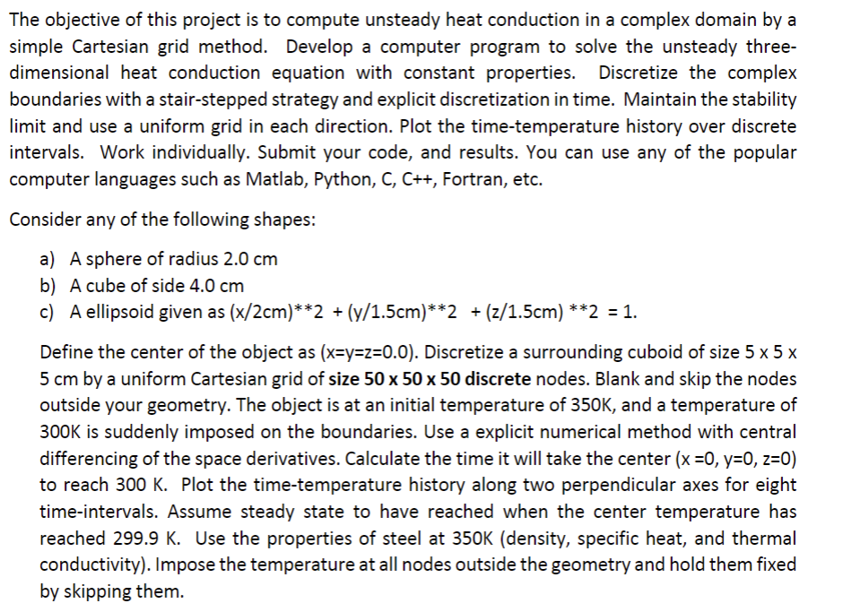 solved-the-objective-of-this-project-is-to-compute-unsteady-chegg